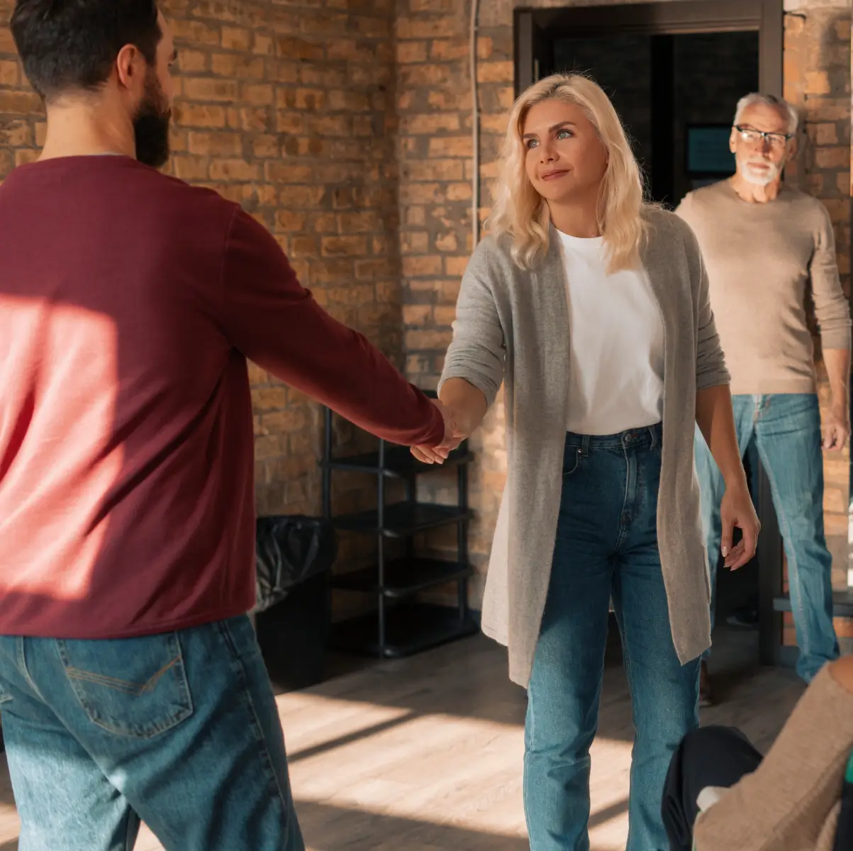 Psychological Therapy Support Group Meeting