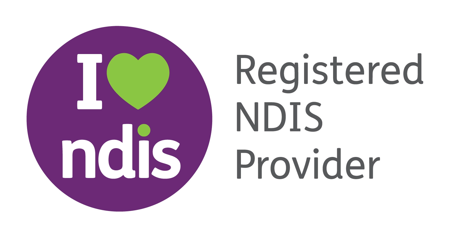 I Heart Ndis Registered Provider Logo I Heart Ndis Registered Provider Logo